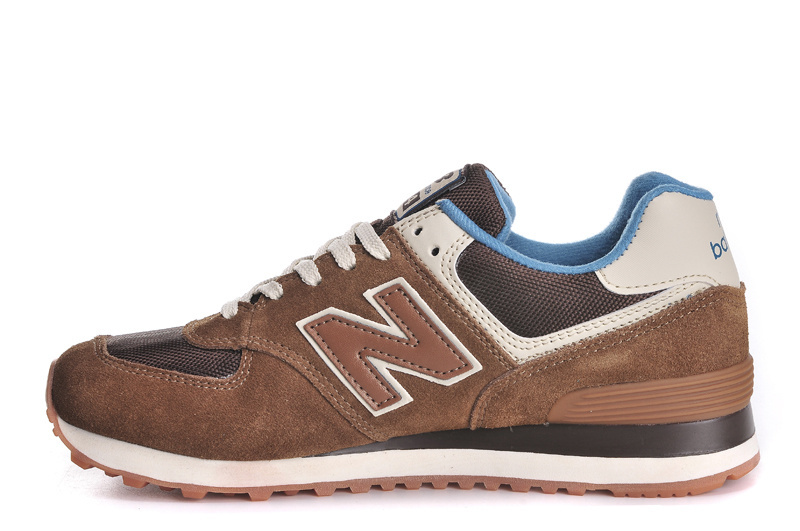 Chaussure New Balance 574 Marron Pas Cher Pour Homme